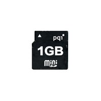 PQI 1GB miniSDカード QMSD-1G