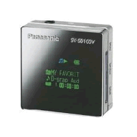 PANASONIC SDオーディオプレーヤー SV-SD100V-S