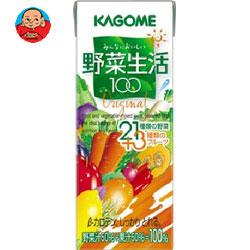 カゴメ『野菜生活100』オリジナル 200ml 紙パック×24本入