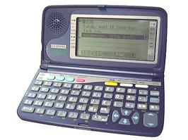 ツインバード 手書き入力や英語発音も出来る！タッチペン式音声機能搭載電子辞書　語自慢（ごじまん）『PD-J801』