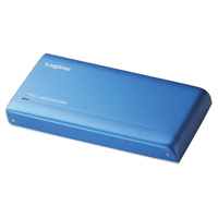Logitec 40GB バスパワー対応ポータブルタイプ USB 2.0外付型HDユニット ブルー 『LHD-PBD40U2』