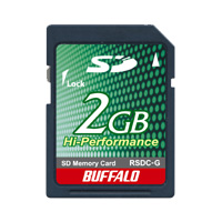 BUFFALO SDメモリーカード 高速モデル 『RSDC-G2G』