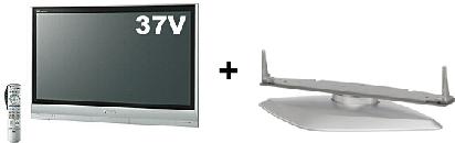 Panasonic 地上・BS・110度CSデジタルハイビジョンプラズマテレビ 『TH-37PX60』＆専用スタンド『TY-ST42PX600』セット