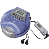 CASIO 防水ポータブルＣＤプレーヤー ブルー 『AJ-5』