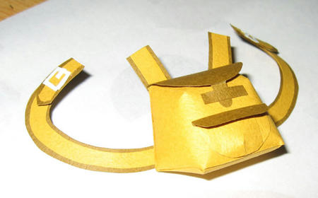 MOTHERペーパークラフト：ネス