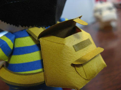 MOTHERペーパークラフト：ネス