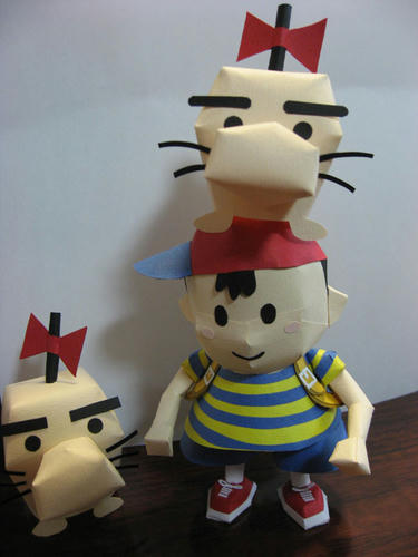 MOTHERペーパークラフト：ネス