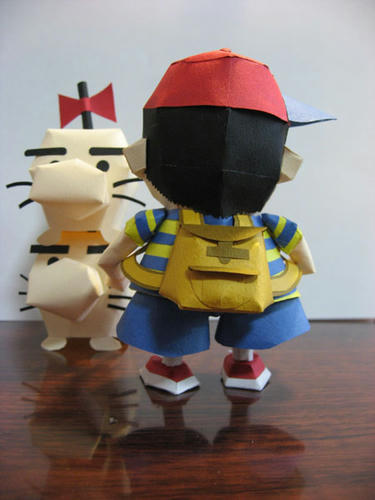 MOTHERペーパークラフト：ネス