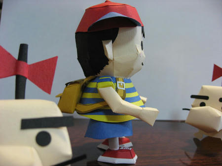 MOTHERペーパークラフト：ネス