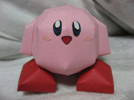 ペーパークラフト：カービィ