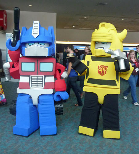 LEGOコスプレ トランスフォーマー編