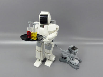 LEGO ASIMOとLEGO AIBO
