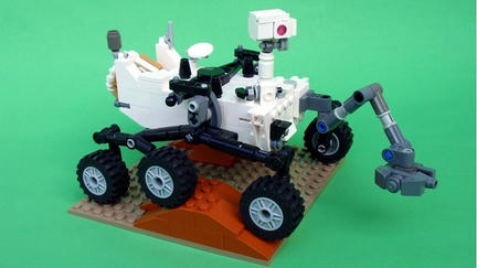 LEGO製マーズ・ローバー キュリオシティ