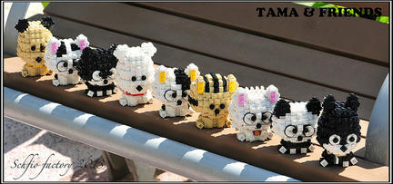 LEGOで「タマ＆フレンズ うちのタマ知りませんか」