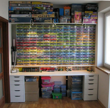 理想的なLEGO部屋