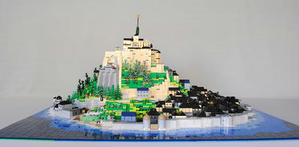 LEGO製のモン・サン＝ミシェル