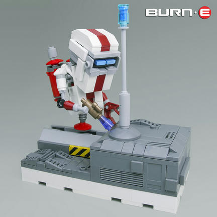 映画『WALL・E』スピンオフのキャラクター「BURN・E」