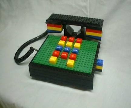 LEGO社公認の据え置き電話