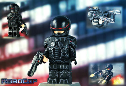 LEGOロボコップ（黒）