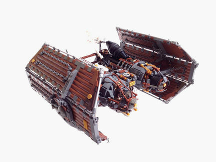 スチームパンクなLEGO TIEボマー