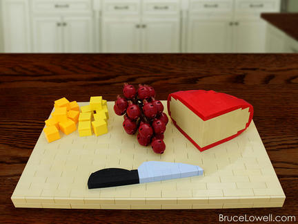 LEGOチーズの盛り合わせ