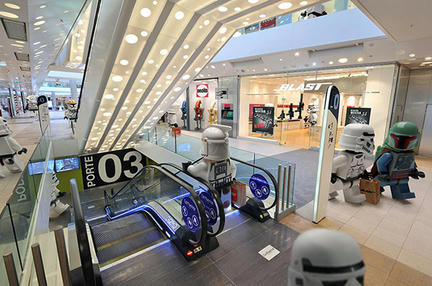 リアルサイズのLEGOスター・ウォーズ