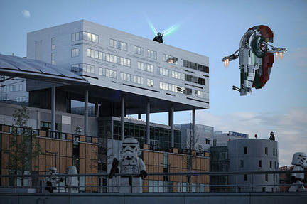 リアルサイズのLEGOスター・ウォーズ