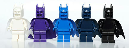 5色のバットマン