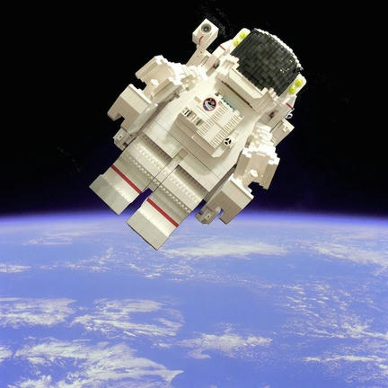 LEGO宇宙遊泳