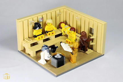 LEGOスター・ウォーズファミリーinサウナ