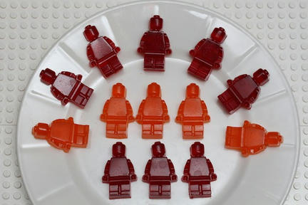 美味しそうなLEGOグミ