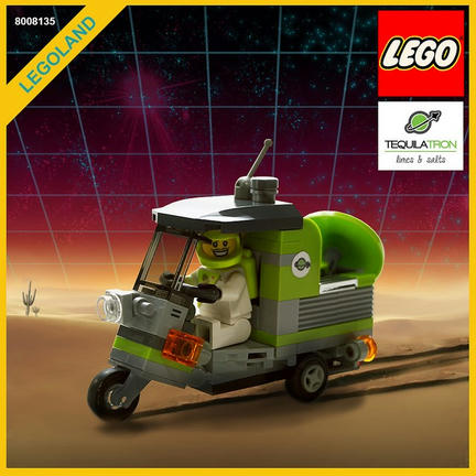 LEGOスペイシーなトゥクトゥク
