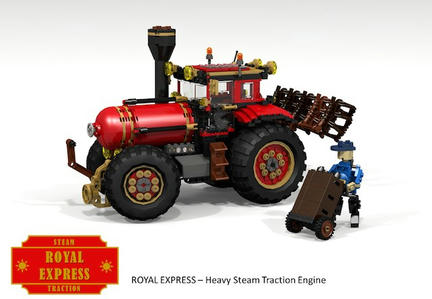 スチームパンクなLEGO車
