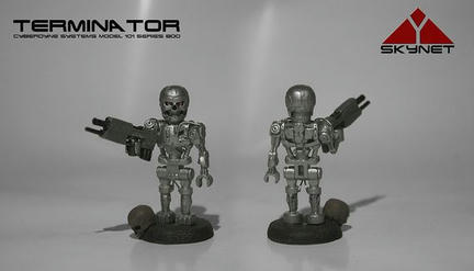 「ターミネーター」T-800のミニフィグ