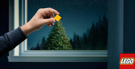 LEGOのクリスマス広告1