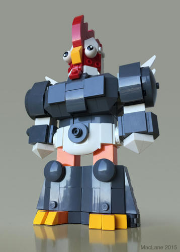 LEGOの何か変なニワトリロボ