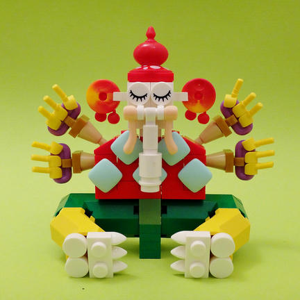 ポップなLEGOガネーシャ