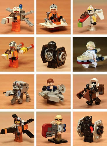 スター・ウォーズのメカ+パイロット