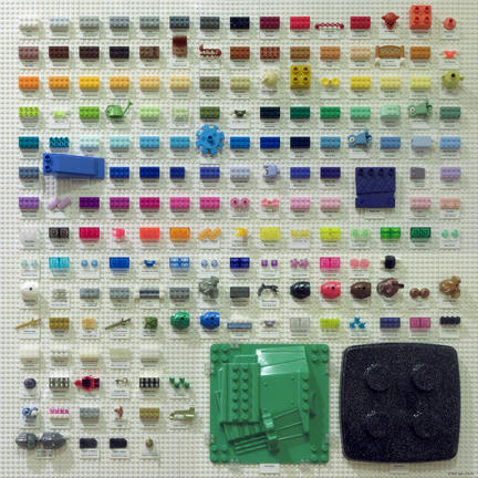 LEGOカラーチャート