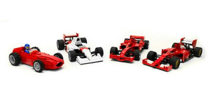 LEGO F1カー×4
