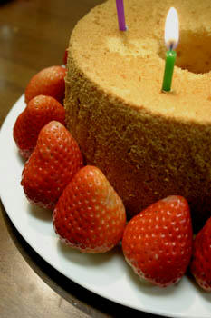 シフォンケーキ