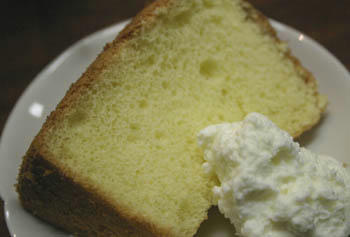 シフォンケーキ