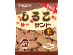 松永製菓 しるこサンド 栗