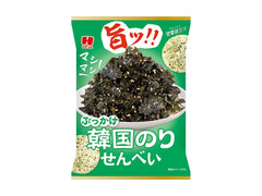 ひざつき ぶっかけ韓国のりせんべい