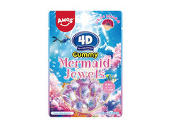 カンロ 4Dグミマーメイドジュエルズ 夜凪のピーチソーダ味
