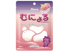 カンロ むにょるはなやかぶどうソーダ味