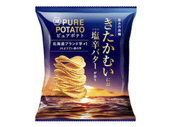湖池屋 ピュアポテト 北海道ブランド きたかむい 塩辛バター