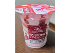 森永製菓 サンデーカップ パリパリストロベリー