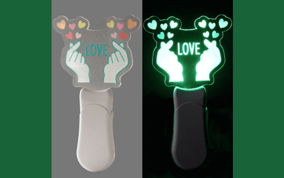 推し活シーン別のオリジナルペンライト活用イメージ画像