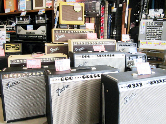 Gt amp Fender/Marshall大集合!